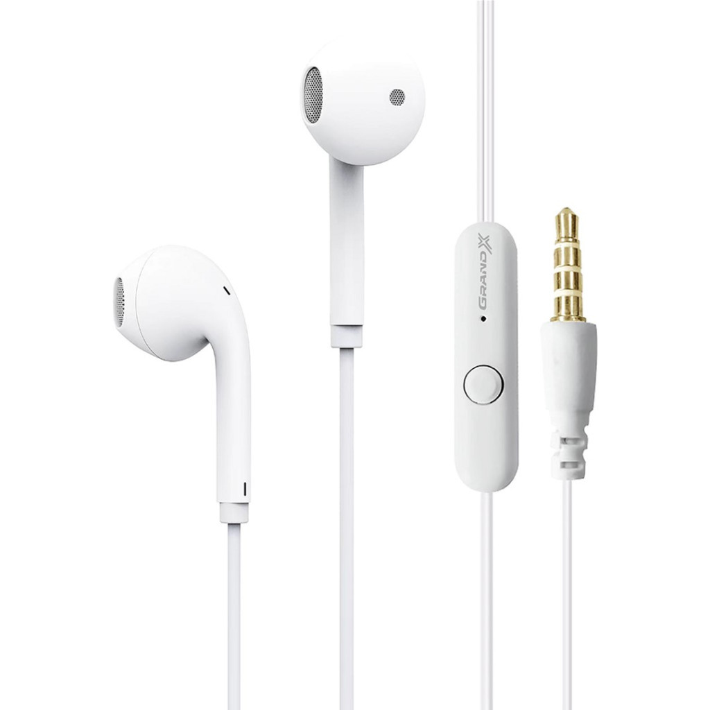 Навушники Grand-X EP-63W White (EP-63W) - головне фото