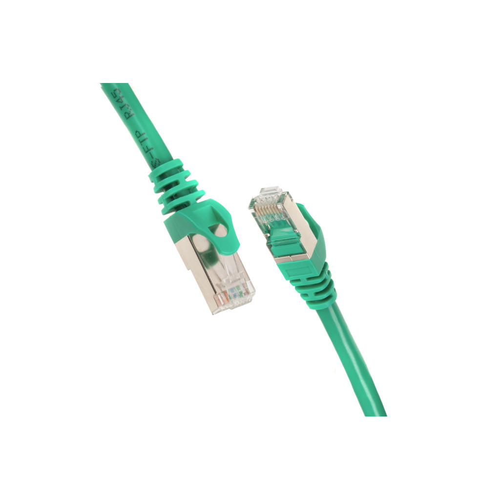 Патч-корд 1м S/FTP Cat 6 CU PVC 26AWG 7/0.16 green 2E (2E-PC6SFTPCOP-100GRN) Патч-корд 1м S/FTP Cat 6 CU PVC 26AWG 7/0.16 green 2E (2E-PC6SFTPCOP-100GRN)