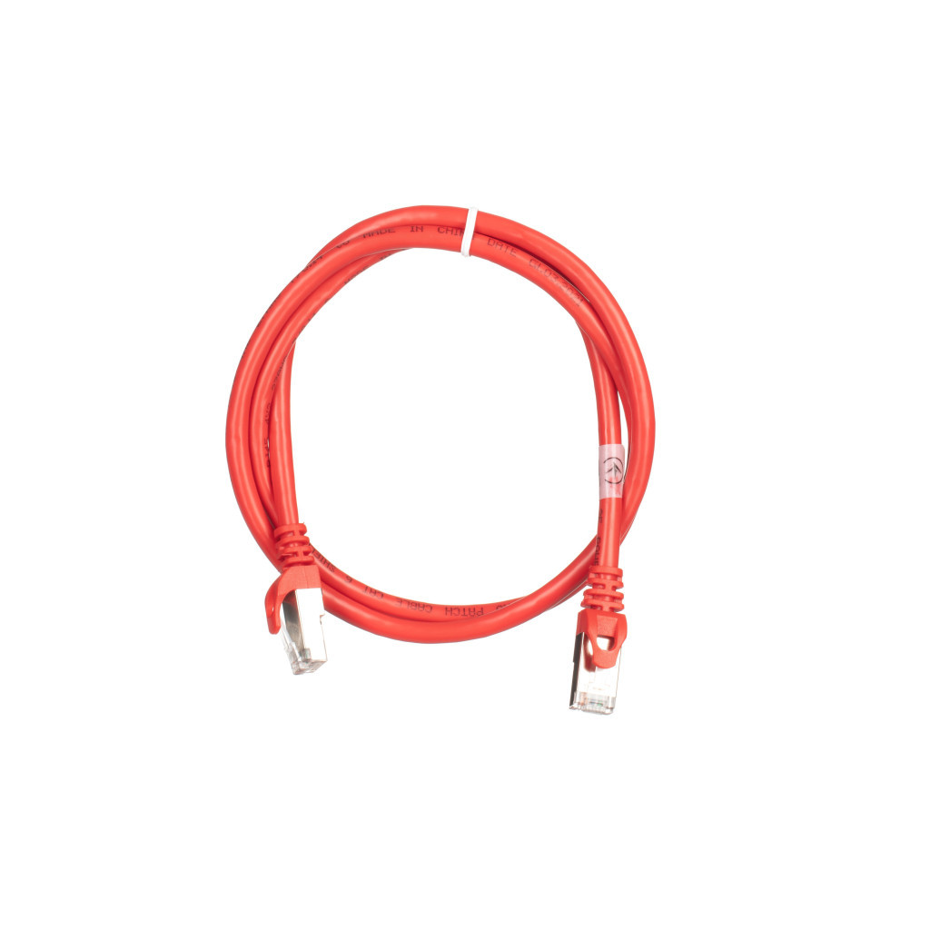 Патч-корд 1м S/FTP Cat 6 CU PVC 26AWG 7/0.16 red 2E (2E-PC6SFTPCOP-100RD) - фото 2 Патч-корд 1м S/FTP Cat 6 CU PVC 26AWG 7/0.16 red 2E (2E-PC6SFTPCOP-100RD) - фото 2