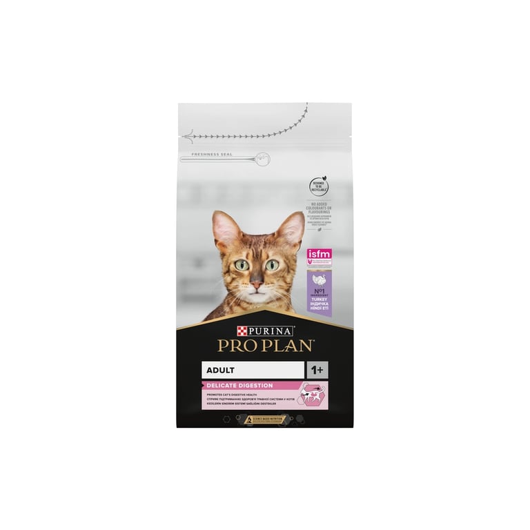 Сухий корм для кішок Purina Pro Plan Delicate Turkey зі смаком індички 1.5 кг (3222270884136) - фото 1