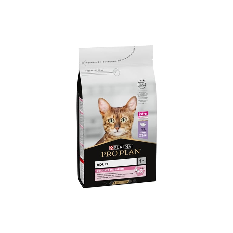 Сухий корм для кішок Purina Pro Plan Delicate Turkey зі смаком індички 1.5 кг (3222270884136) - фото 2