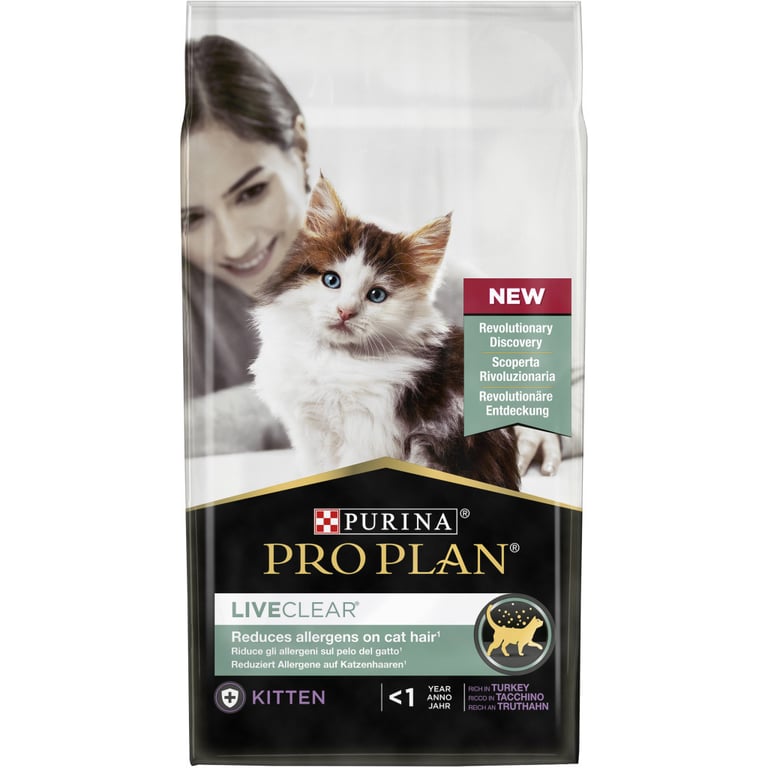 Сухий корм для кішок Purina Pro Plan LiveClear для зменшення алергенів на шерсті з індичкою 1.4 к (7613287232526) - фото 2