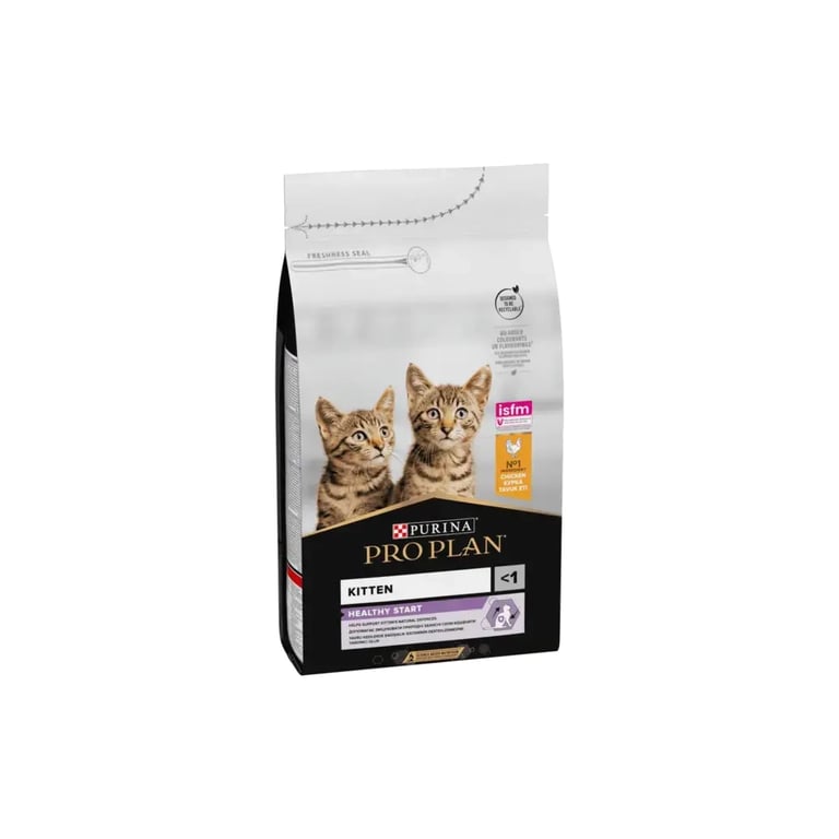Сухий корм для кішок Purina Pro Plan Original Kitten до 12 місяців з куркою 1.5 кг (7613036505178) - фото 3
