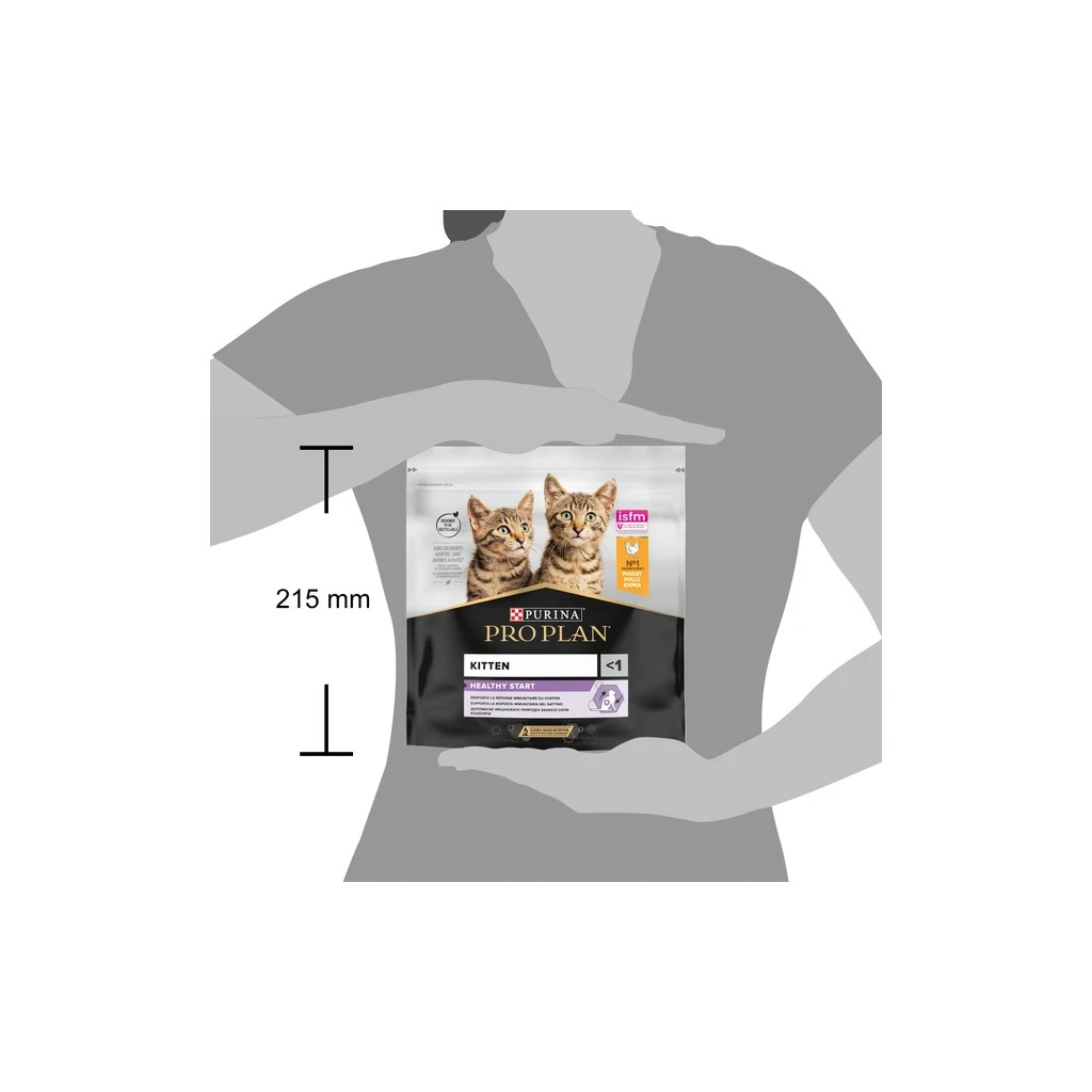 Сухий корм для кішок Purina Pro Plan Original Kitten з куркою 400 г (7613036545099) - фото 3 Сухий корм для кішок Purina Pro Plan Original Kitten з куркою 400 г (7613036545099) - фото 3