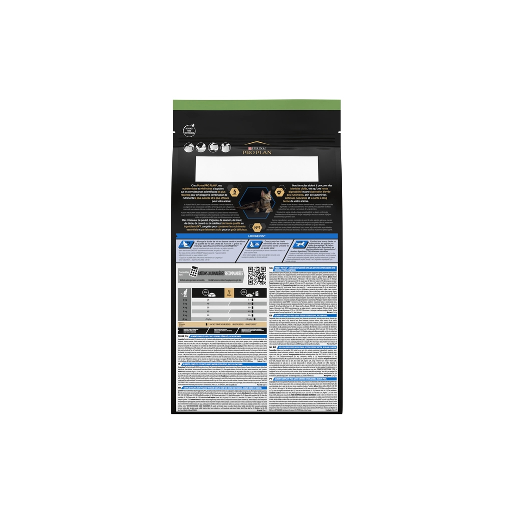 Сухий корм для кішок Purina Pro Plan Sterilised Senior з індичкою 1.5 кг (7613034989673) - фото 3 Сухий корм для кішок Purina Pro Plan Sterilised Senior з індичкою 1.5 кг (7613034989673) - фото 3