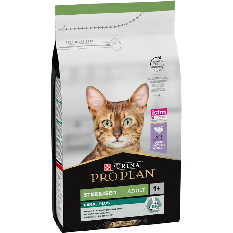 Сухий корм для кішок Purina Pro Plan Sterilised Adult 1+ з індичкою 1.5 кг (7613033566592) - фото 1