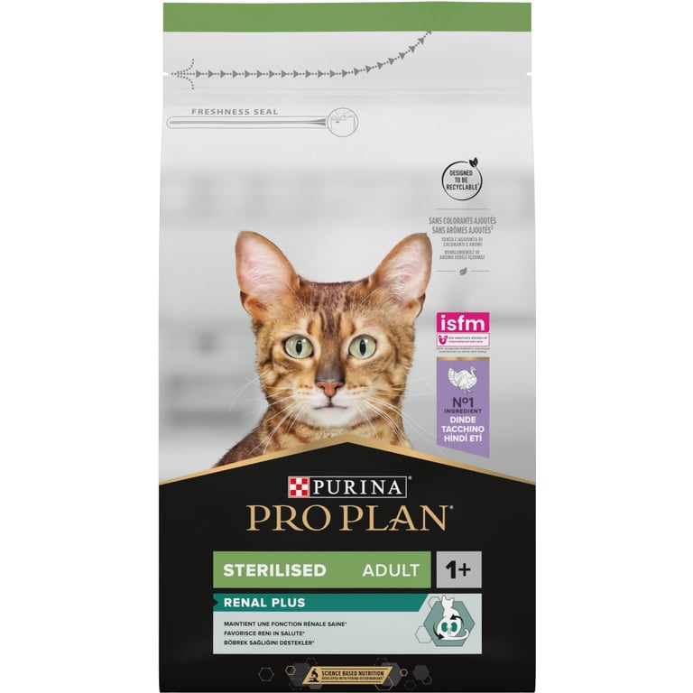 Сухий корм для кішок Purina Pro Plan Sterilised Adult 1+ з індичкою 1.5 кг (7613033566592) - фото 2