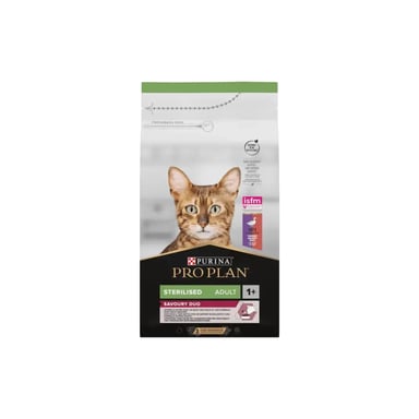 Сухий корм для кішок Purina Pro Plan для стерилізованих/кастрованих з качкою і печінкою 1.5 кг (7613036732369) - фото 1