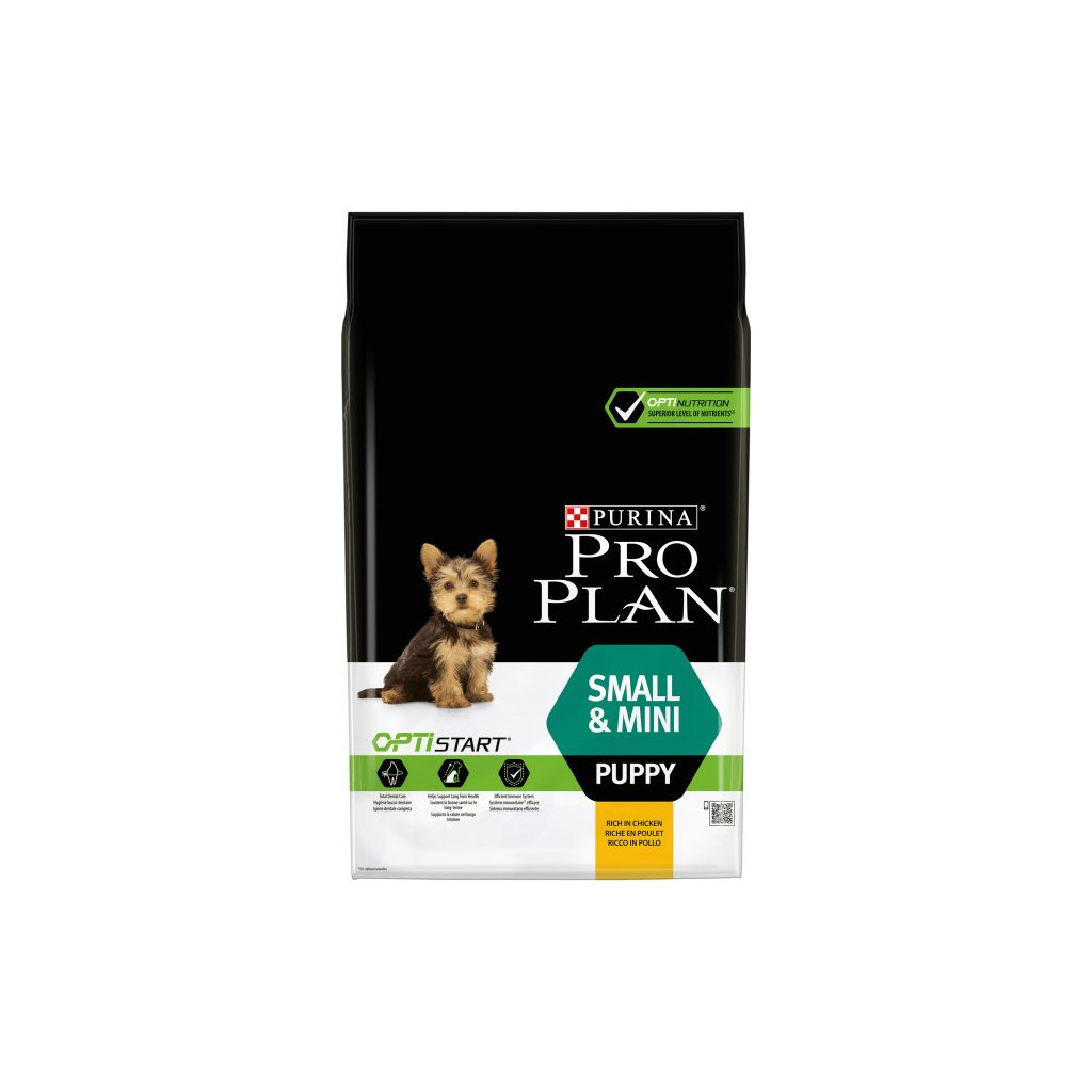Сухий корм для собак Purina Pro Plan Small&Mini Puppy з куркою та рисом 7 кг (7613035123366) - фото 1 Сухий корм для собак Purina Pro Plan Small&Mini Puppy з куркою та рисом 7 кг (7613035123366) - фото 1