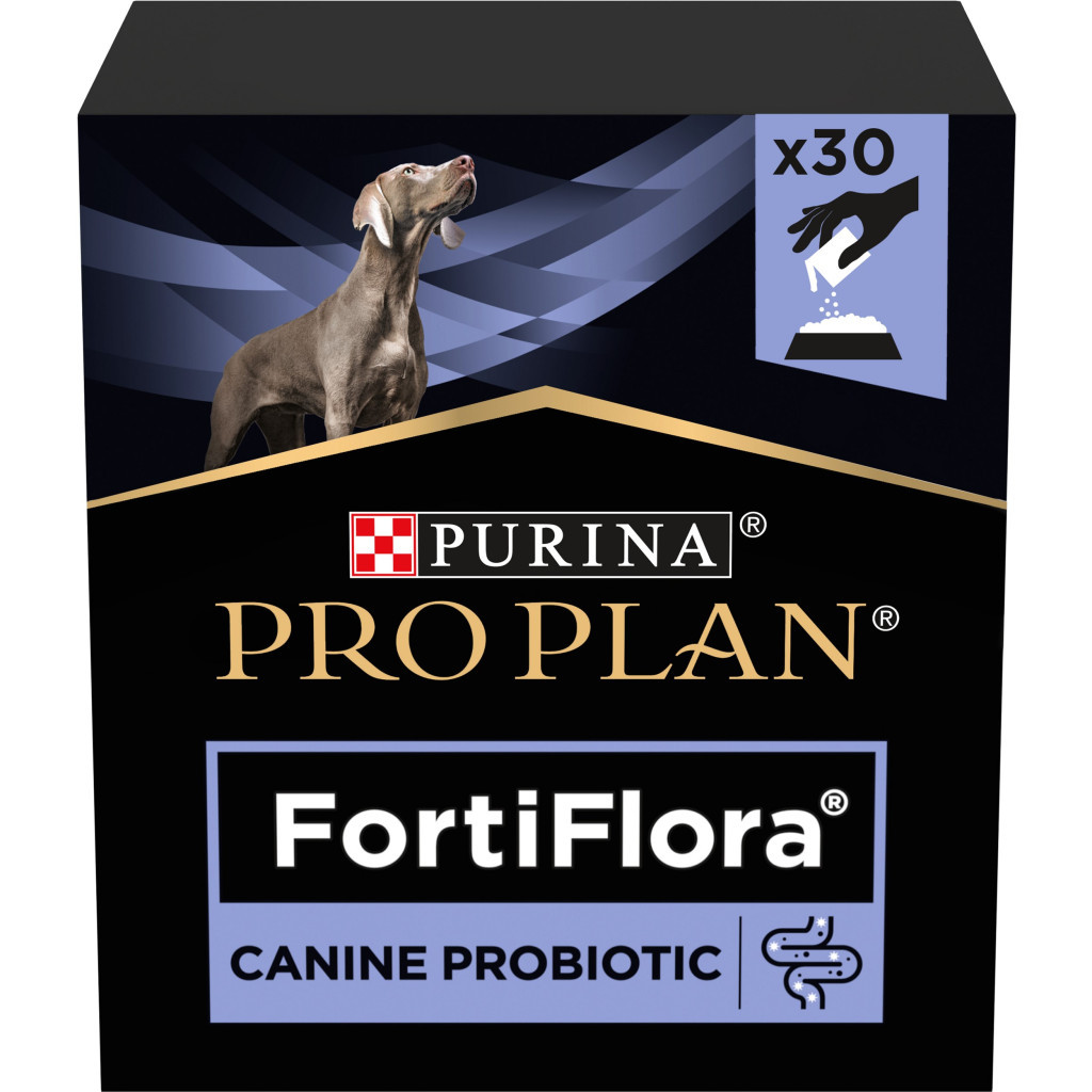 Пробіотична добавка для тварин Purina Pro Plan Canine Probiotic FortiFlora 30х1 г (8445290041074) - фото 1
