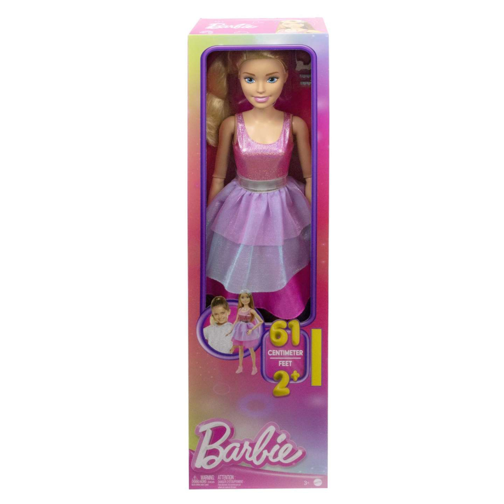 Лялька Barbie велика Моя подружка блондинка (HJY02) - фото 6 Лялька Barbie велика Моя подружка блондинка (HJY02) - фото 6