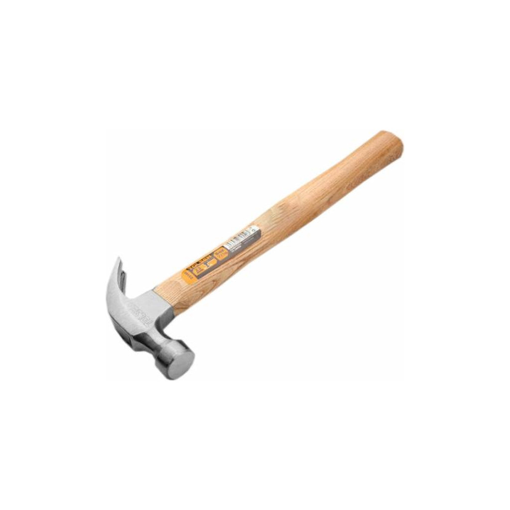 Молоток Tolsen з цвяходером 450 гр (16 oz) дерев'яна ручка (25150) - фото 1 Молоток Tolsen з цвяходером 450 гр (16 oz) дерев'яна ручка (25150) - фото 1