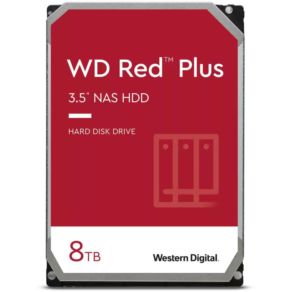 Жорсткий диск 3.5" 8TB WD (WD80EFPX) - фото 1 Жорсткий диск 3.5" 8TB WD (WD80EFPX) - фото 1