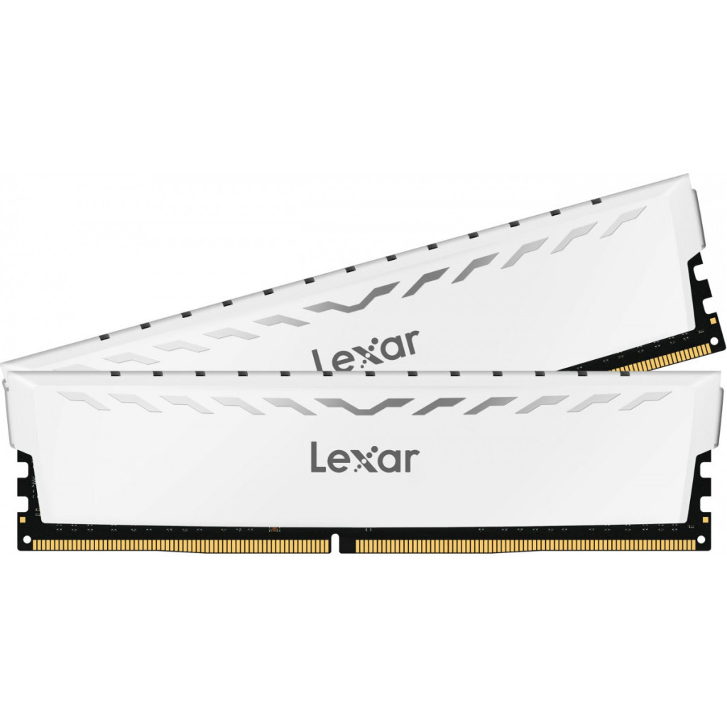 Модуль пам'яті для комп'ютера DDr432GB (2x16GB) 3600 MHz Thor White Lexar (LD4BU016G-R3600GDWG) - фото 6 Модуль пам'яті для комп'ютера DDr432GB (2x16GB) 3600 MHz Thor White Lexar (LD4BU016G-R3600GDWG) - фото 6