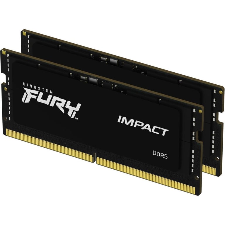 Модуль пам'яті для ноутбука SoDIMM DDR5 32GB (2x16GB) 4800 MHz Kingston Fury (ex.HyperX) (KF548S38IBK2-32) - фото 3