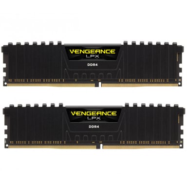 Модуль пам'яті для комп'ютера DDR4 32GB (2x16GB) 3000 MHz Vengeance LPX Black Corsair (CMK32GX4M2D3000C16) - фото 1
