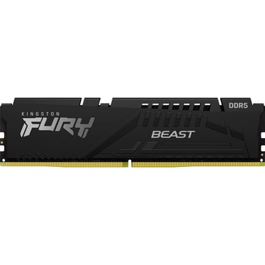 Модуль пам'яті для комп'ютера DDR5 8GB 5200 MHz Beast Black Kingston Fury (ex.HyperX) (KF552C40BB-8) - фото 1