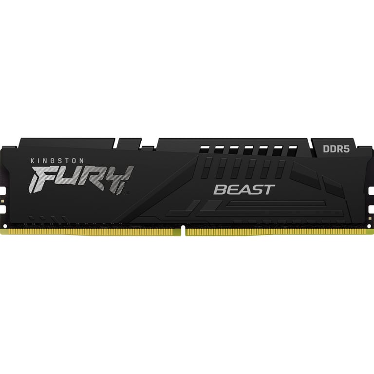 Модуль пам'яті для комп'ютера DDR5 8GB 5200 MHz Beast Black Kingston Fury (ex.HyperX) (KF552C40BB-8) - фото 1