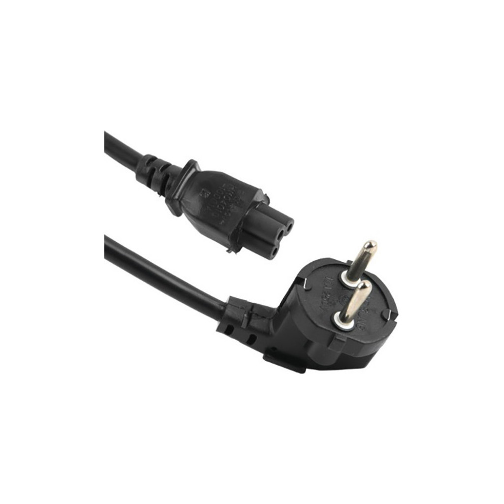 Кабель живлення C5 1.8m Voltronic (PC-186 CEE7/7-IECC5CU18) - фото 1