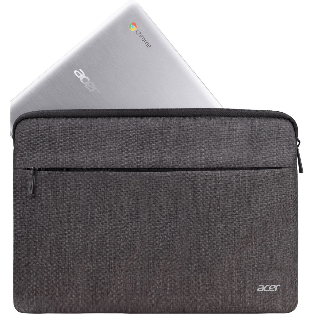 Чохол до ноутбука Acer 15" PROTECTIVE SLEEVE DUAL Grey (NP.BAG1A.293*) - фото 3 Чохол до ноутбука Acer 15" PROTECTIVE SLEEVE DUAL Grey (NP.BAG1A.293*) - фото 3