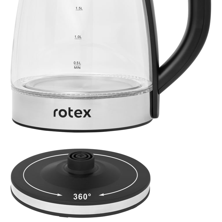 Електрочайник Rotex RKT91-GS - фото 4