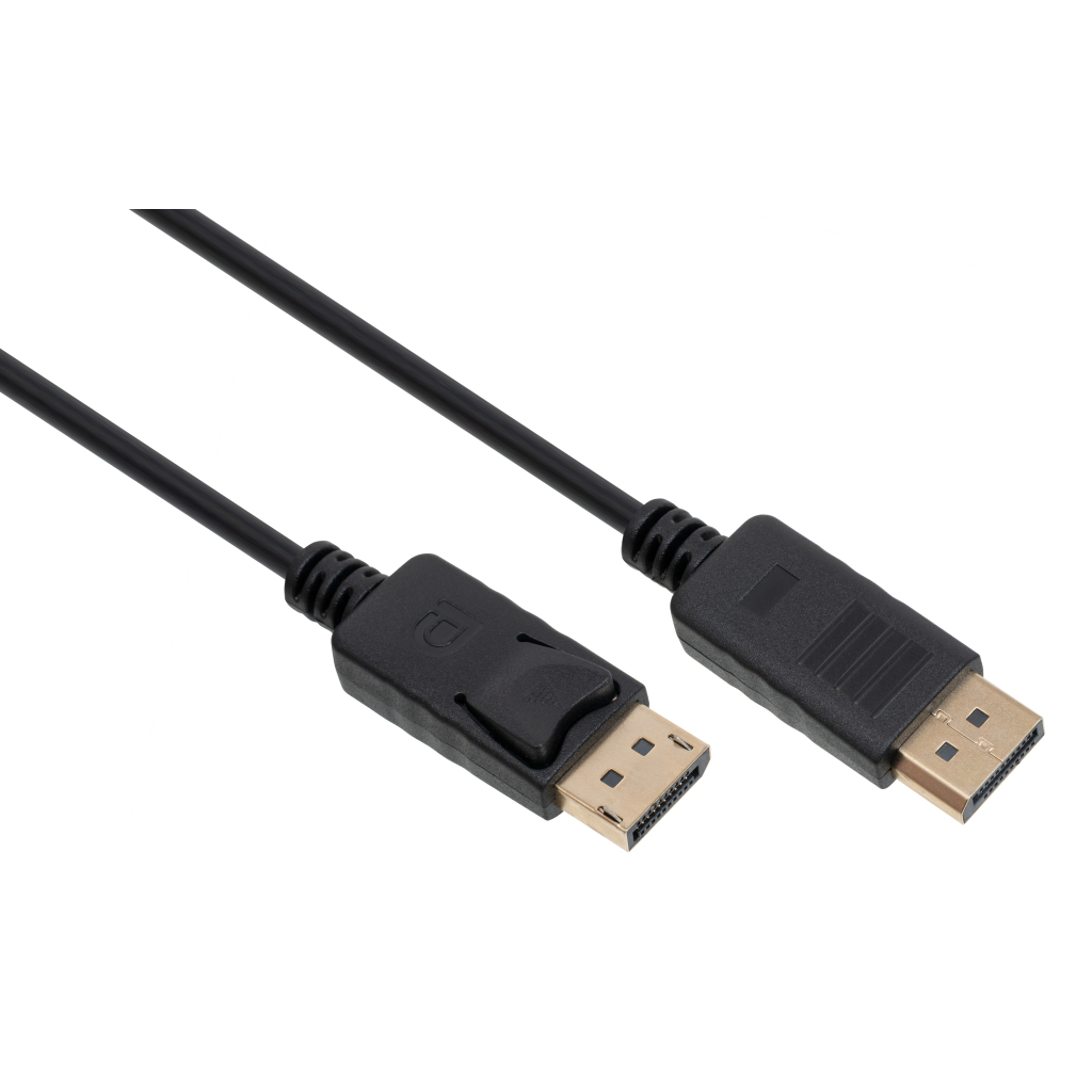 Кабель мультимедійний DisplayPort M to DisplayPort M 1.8m V1.4 4K120/8K60 Vinga (VCPDP141.8) - фото 2 Кабель мультимедійний DisplayPort M to DisplayPort M 1.8m V1.4 4K120/8K60 Vinga (VCPDP141.8) - фото 2