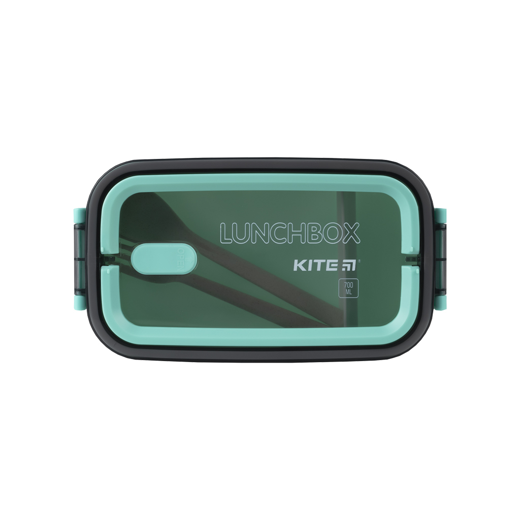 Ланч-бокс дитячий Kite 700 мл, зелений (K23-182-2) - фото 7 Ланч-бокс дитячий Kite 700 мл, зелений (K23-182-2) - фото 7
