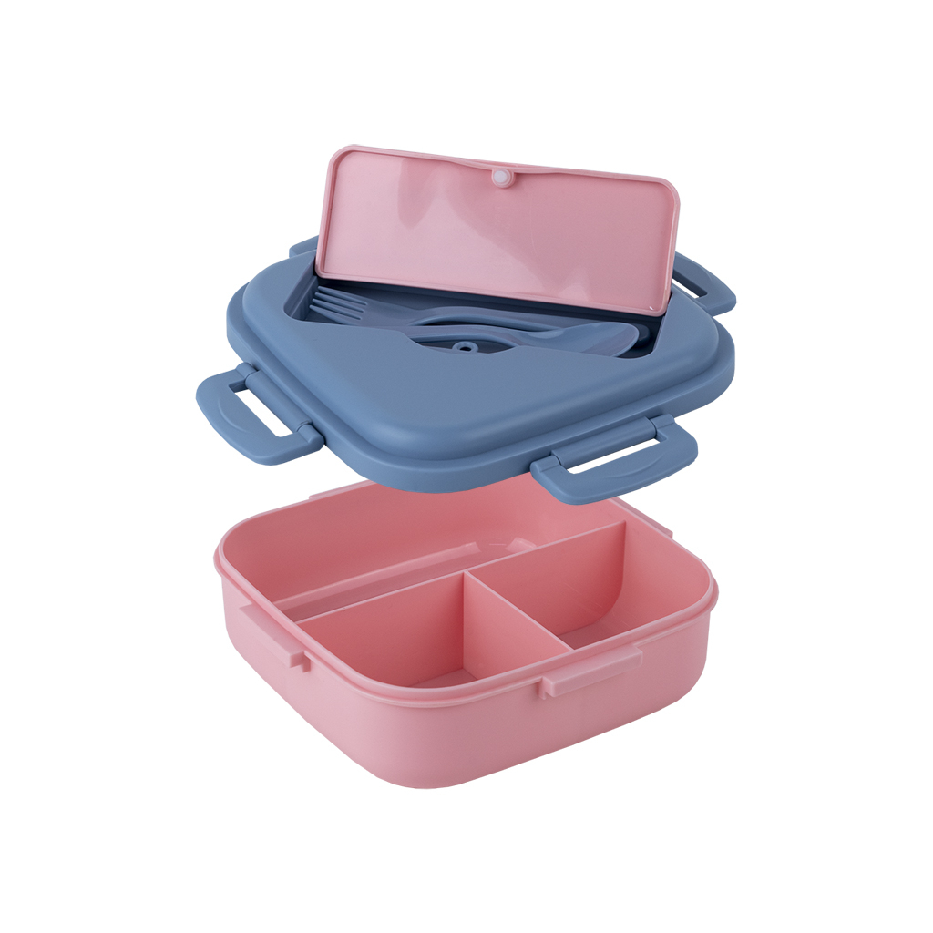 Ланч-бокс дитячий Kite з розділювачем 1100 мл, рожевий (K23-186-3) - фото 4 Ланч-бокс дитячий Kite з розділювачем 1100 мл, рожевий (K23-186-3) - фото 4