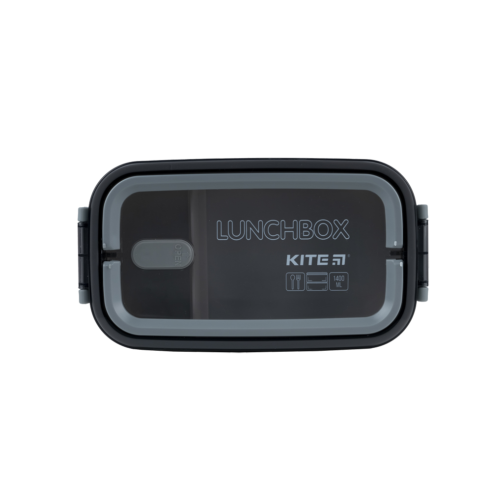 Ланч-бокс дитячий Kite подвійний з наповненням 1400 мл, білий (K23-183-1) - фото 7 Ланч-бокс дитячий Kite подвійний з наповненням 1400 мл, білий (K23-183-1) - фото 7