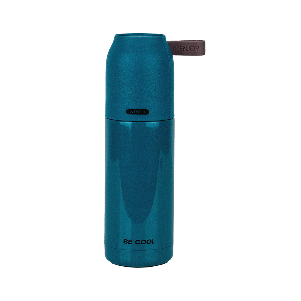 Поїльник-непроливайка Kite Термос Pearl, 350 мл, зелений (K24-302-2) - фото 1