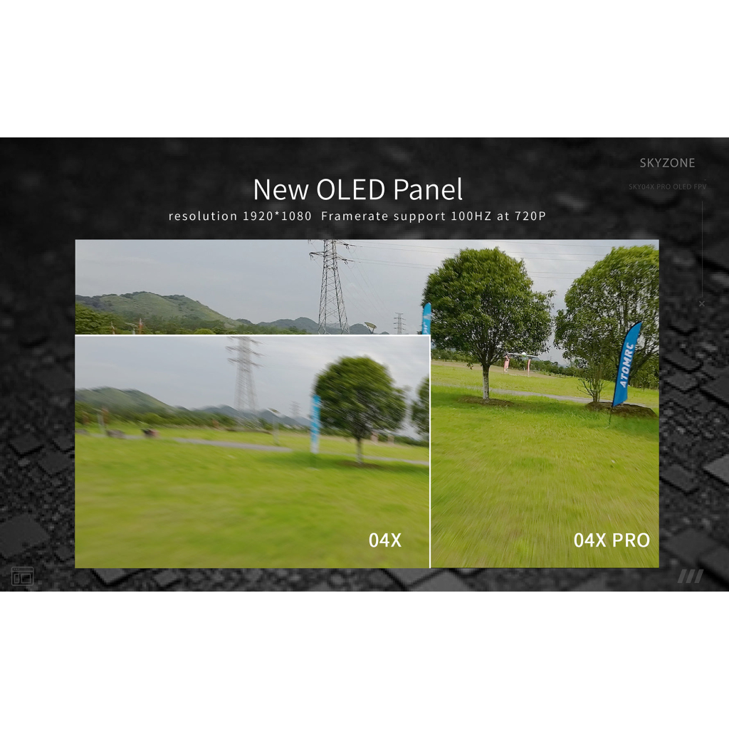 Окуляри FPV Skyzone SKY04X PRO 5.8GHz 56CH L,X Band (SKY04XP5G) - фото 4 Окуляри FPV Skyzone SKY04X PRO 5.8GHz 56CH L,X Band (SKY04XP5G) - фото 4