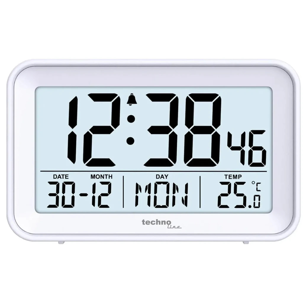 Настільний годинник Technoline WT497 White (DAS302471) - фото 1 Настільний годинник Technoline WT497 White (DAS302471) - фото 1