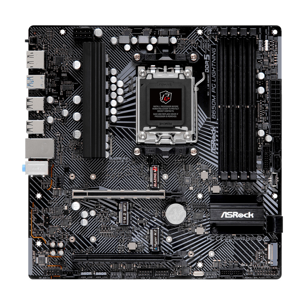 Материнська плата ASRock B650M PG LIGHTNING - фото 1