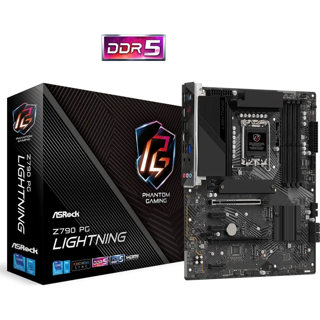 Материнська плата ASRock Z790 PG LIGHTNING - фото 6 Материнська плата ASRock Z790 PG LIGHTNING - фото 6
