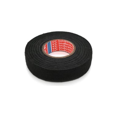 Ізоляційна стрічка Voltronic тканинна YC 51618 0,17мм*19 мм*10м Black, - 40°С - +125°С (0,17мм*19мм*10м) - фото 1
