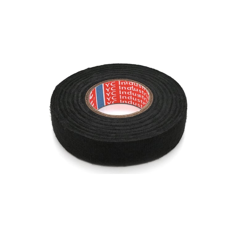 Ізоляційна стрічка Voltronic тканинна YC 51618 0,17мм*19 мм*10м Black, - 40°С - +125°С (0,17мм*19мм*10м) - фото 1