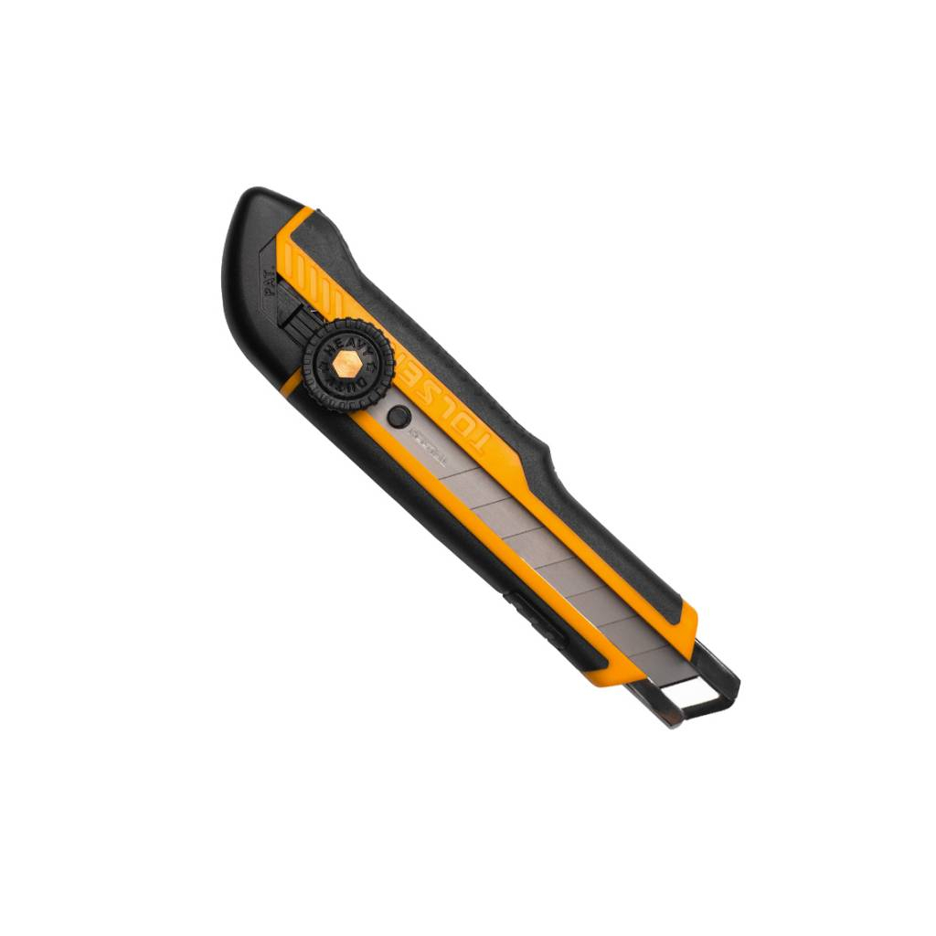 Ніж монтажний Tolsen 18 мм сегментний з фіксатором (30092) - фото 1 Ніж монтажний Tolsen 18 мм сегментний з фіксатором (30092) - фото 1