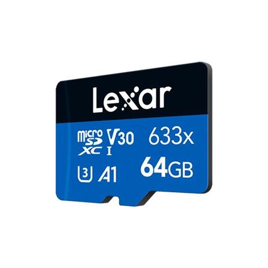 Карта пам'яті Lexar 64GB microSDXC class 10 UHS-I (LMS0633064G-BNNNG) - фото 2 Карта пам'яті Lexar 64GB microSDXC class 10 UHS-I (LMS0633064G-BNNNG) - фото 2