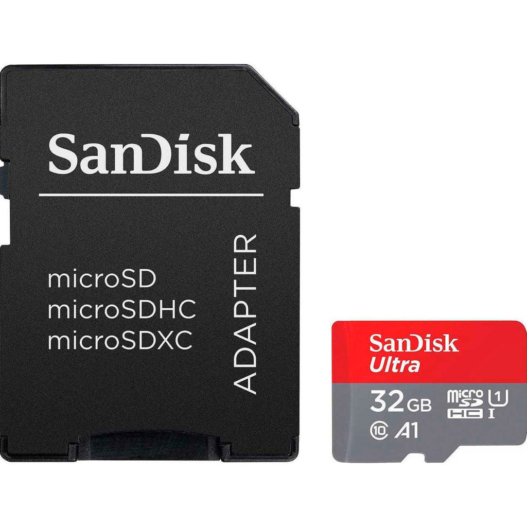 Карта пам%27яті SanDisk 32GB microSDHC class 10 UHS-I A1 (SDSQUA4-032G-GN6IA) Карта пам%27яті SanDisk 32GB microSDHC class 10 UHS-I A1 (SDSQUA4-032G-GN6IA)