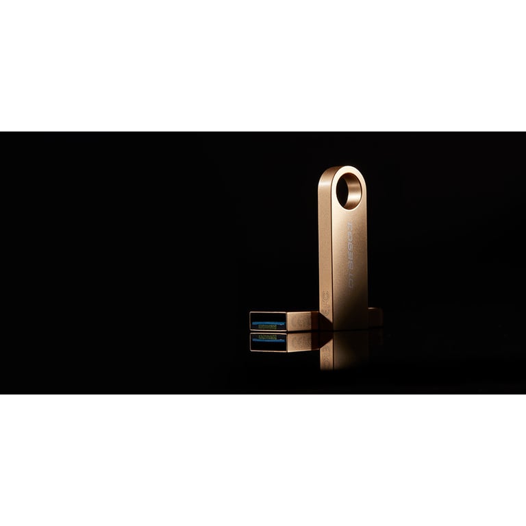 USB флеш накопичувач Kingston 128GB DataTraveler SE9 G3 Gold USB 3.2 (DTSE9G3/128GB) - фото 3