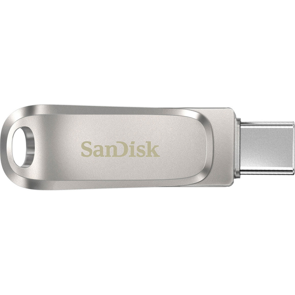 USB флеш накопичувач SanDisk 1TB Ultra Dual Luxe Silver USB 3.2/Type-C (SDDDC4-1T00-G46) - фото 4 USB флеш накопичувач SanDisk 1TB Ultra Dual Luxe Silver USB 3.2/Type-C (SDDDC4-1T00-G46) - фото 4