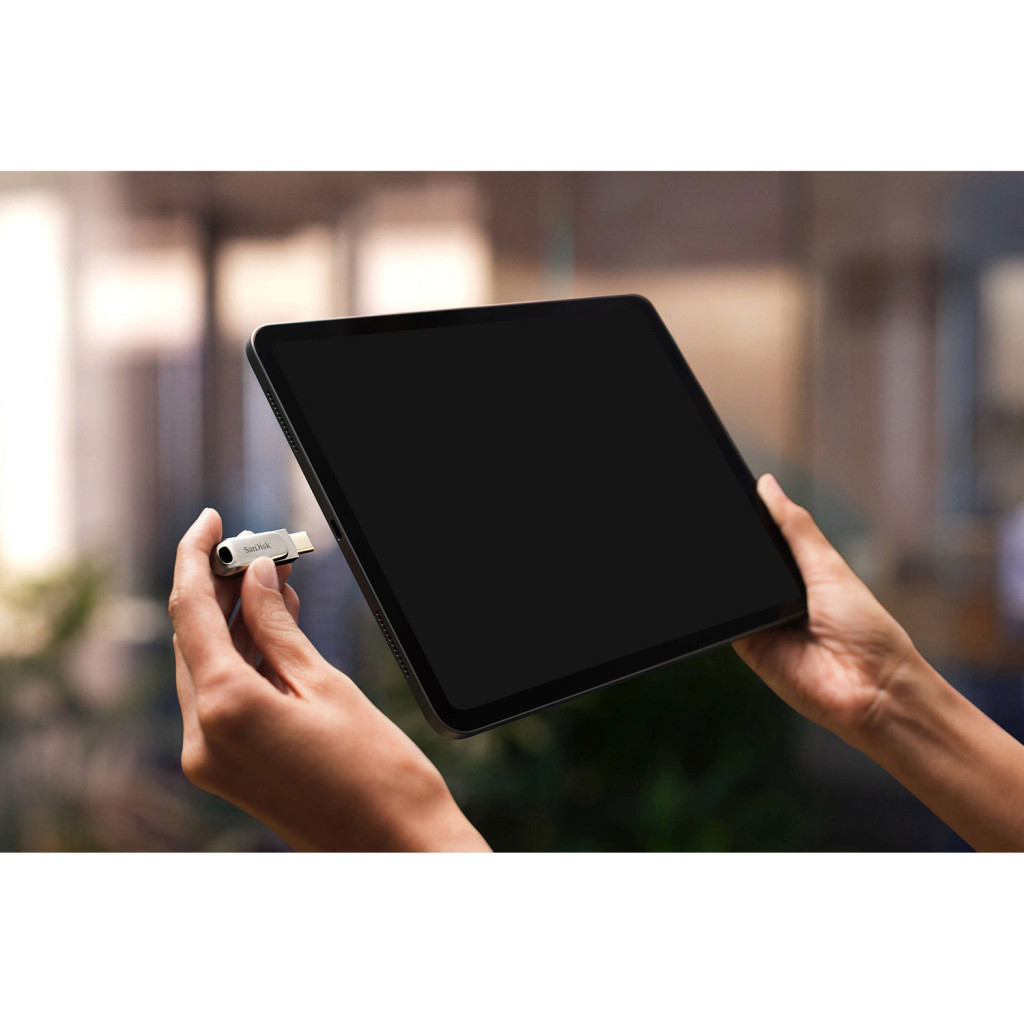 USB флеш накопичувач SanDisk 1TB Ultra Dual Luxe Silver USB 3.2/Type-C (SDDDC4-1T00-G46) - фото 8 USB флеш накопичувач SanDisk 1TB Ultra Dual Luxe Silver USB 3.2/Type-C (SDDDC4-1T00-G46) - фото 8