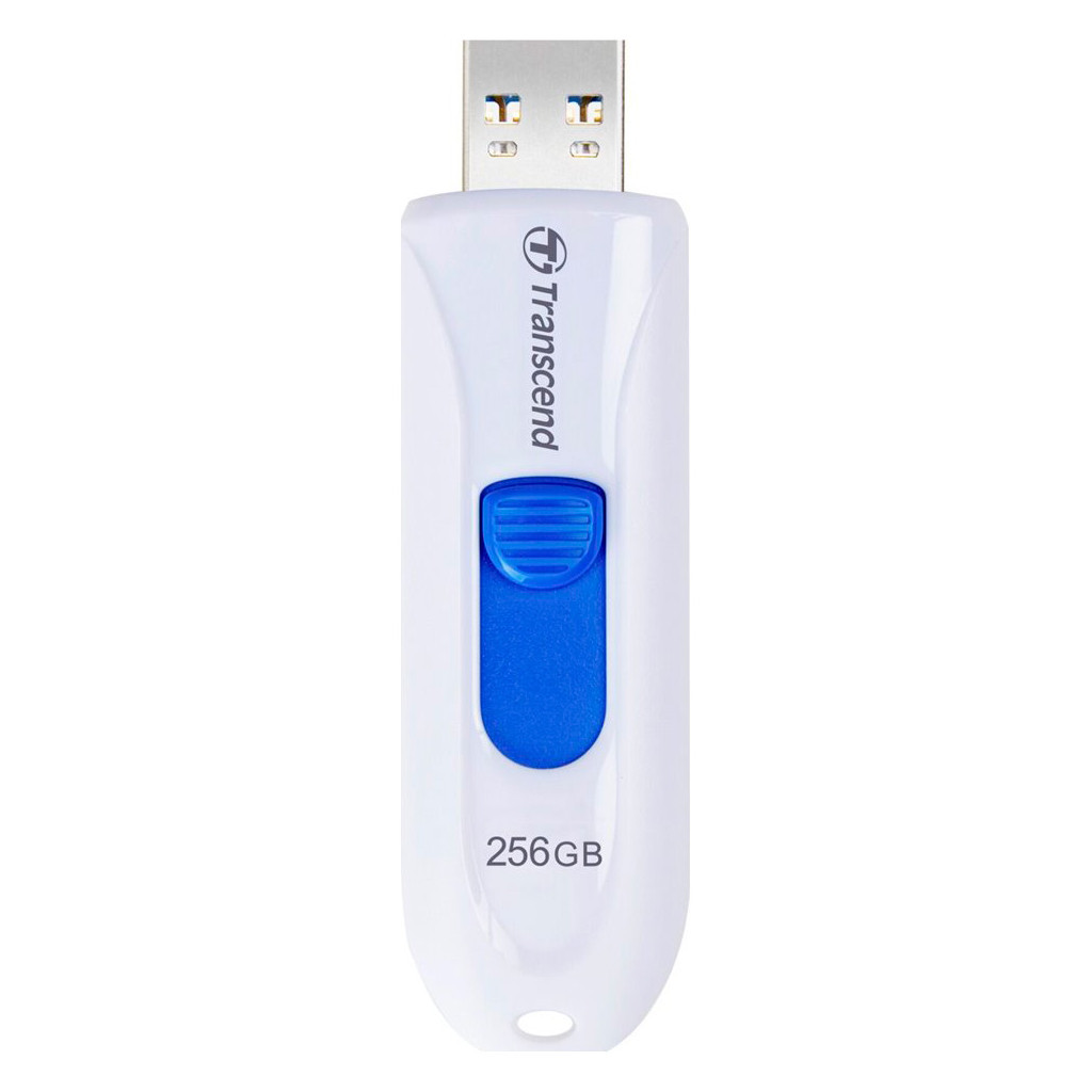 USB флеш накопичувач Transcend 256GB JetFlash 790 White USB 3.1 (TS256GJF790W) - фото 3 USB флеш накопичувач Transcend 256GB JetFlash 790 White USB 3.1 (TS256GJF790W) - фото 3