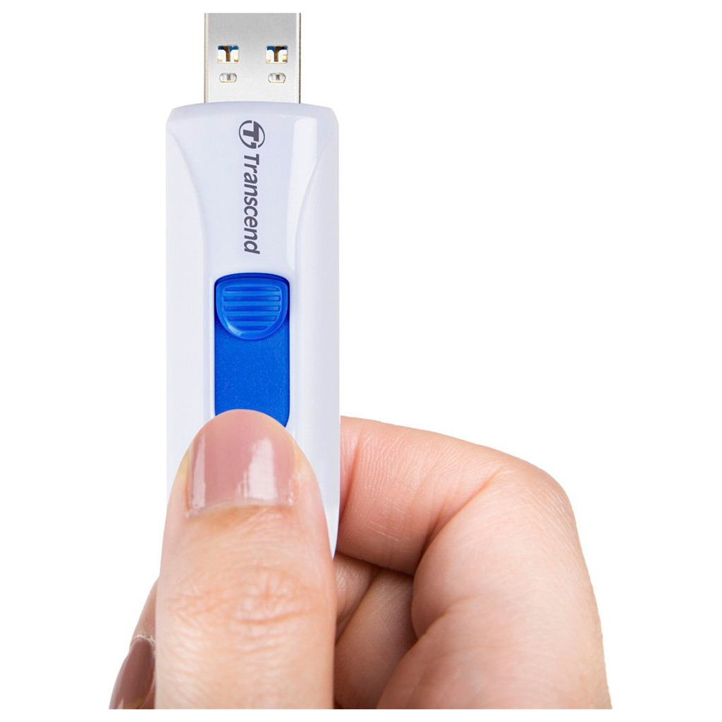USB флеш накопичувач Transcend 256GB JetFlash 790 White USB 3.1 (TS256GJF790W) - фото 6 USB флеш накопичувач Transcend 256GB JetFlash 790 White USB 3.1 (TS256GJF790W) - фото 6