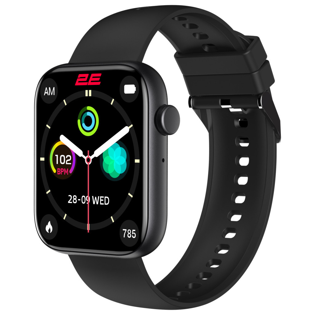 Смарт-годинник 2E Wave Plus 47 mm Black (2E-CWW12BK) - головне фото