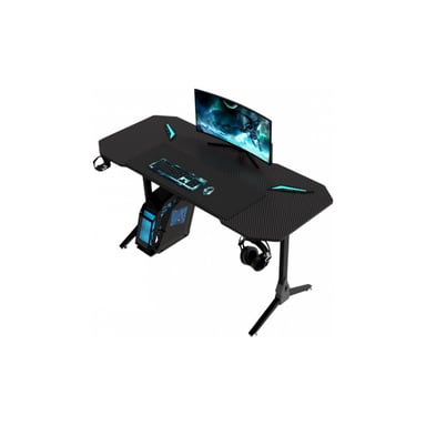 Комп'ютерний стіл GT Racer T-1211 Black (T-1211 (120x60x73) Black) - фото 1