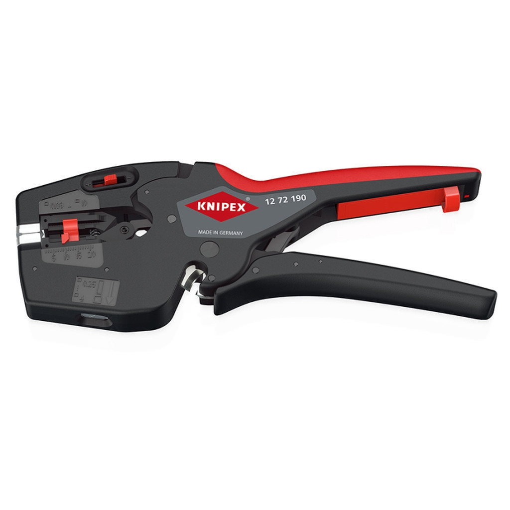 Знімач ізоляції KNIPEX NexStrip (12 72 190) Знімач ізоляції KNIPEX NexStrip (12 72 190)