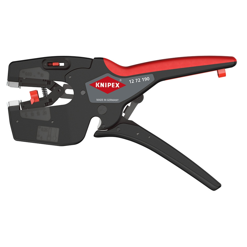 Знімач ізоляції KNIPEX NexStrip (12 72 190) - фото 2 Знімач ізоляції KNIPEX NexStrip (12 72 190) - фото 2