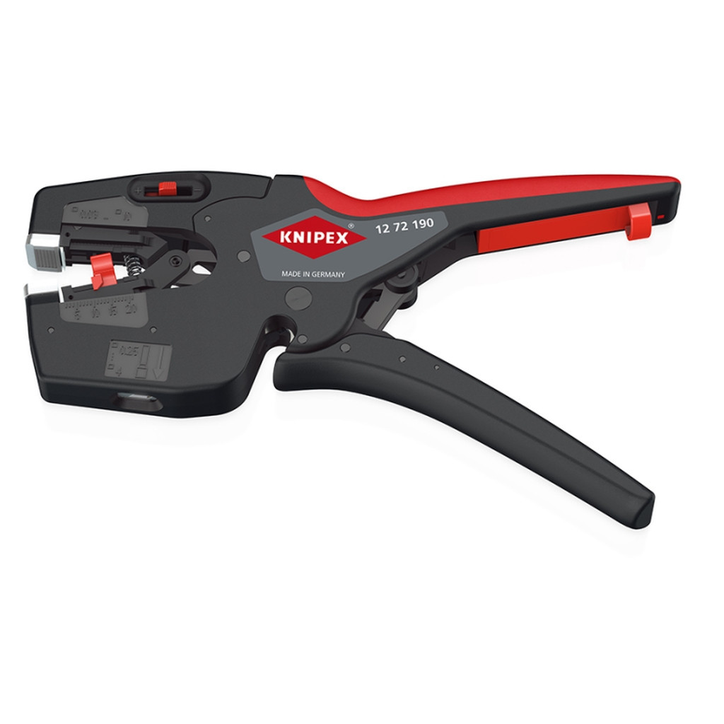 Знімач ізоляції KNIPEX NexStrip (12 72 190) - фото 3 Знімач ізоляції KNIPEX NexStrip (12 72 190) - фото 3