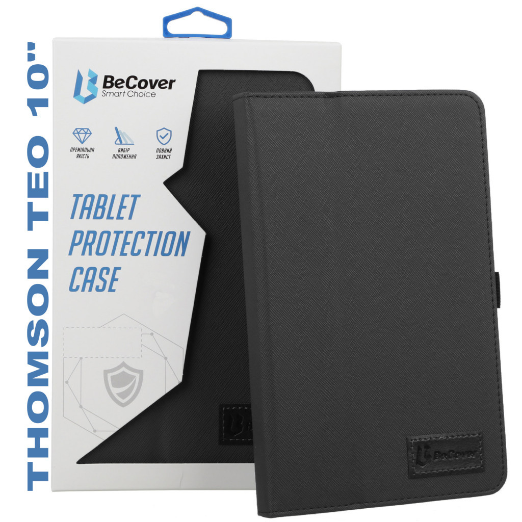 Чохол до планшета BeCover Slimbook Thomson TEO 10" Black (710128) - фото 1 Чохол до планшета BeCover Slimbook Thomson TEO 10" Black (710128) - фото 1